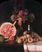 Still life and watermelon William Merritt Chase